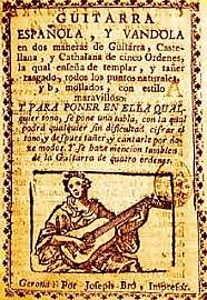 Tratado más antiguo sobre la guitarra