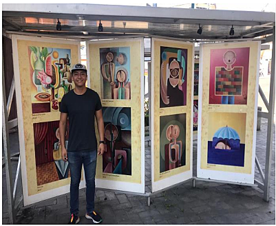 "Lineas y pinceladas del tiempo"