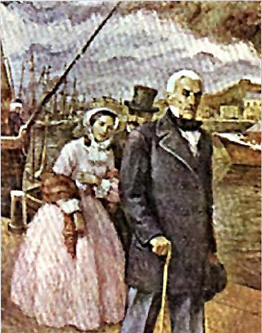 Nacimiento de su hija Mercedes