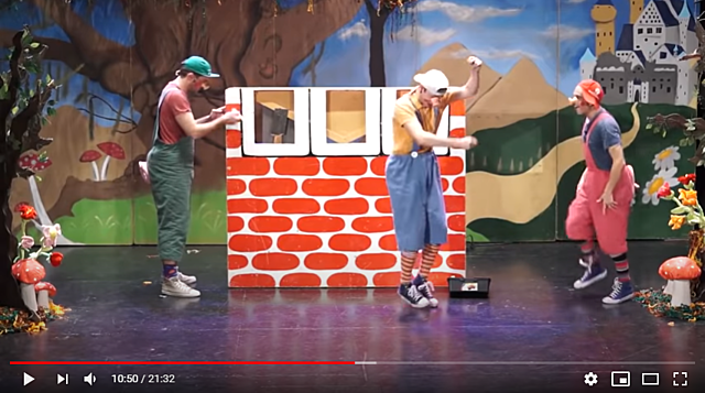 "Los tres cochinitos"