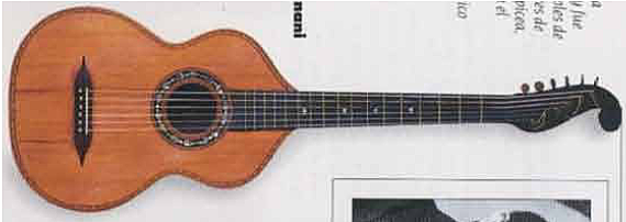 Guitarra de estilo Legnani