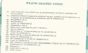 FLOW-MATIC
