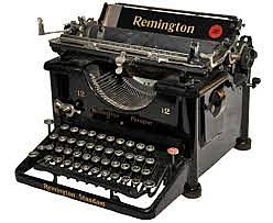 Maquina de escribir comercial