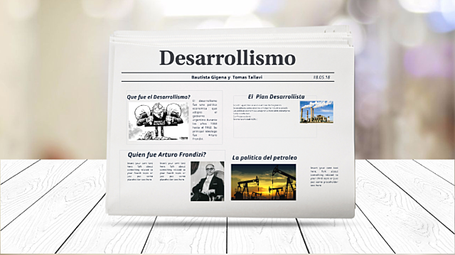 Políticas educativas de la época bajo la influencia del Desarrollismo: