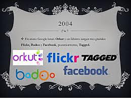 Orkut Flickr, Badoo Facebook y Tagged.