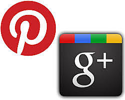 Google plus Pinterest.