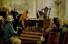 Independence is Declared from Britain