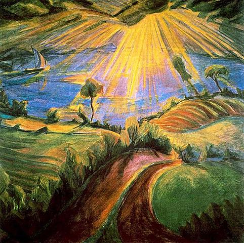 "Paisaje de primavera"