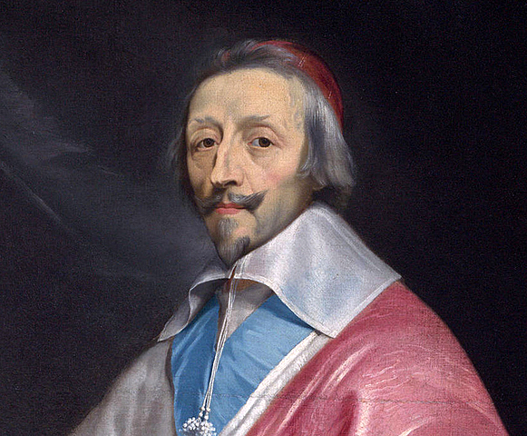 Richelieu nombrado Secretario de Estado en Francia.