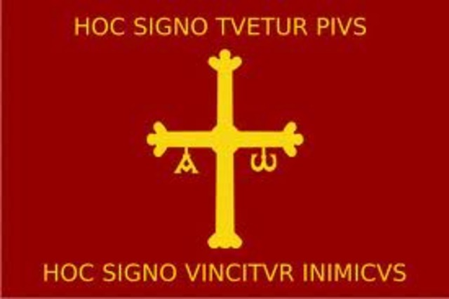 Fundación del reino de Asturias.