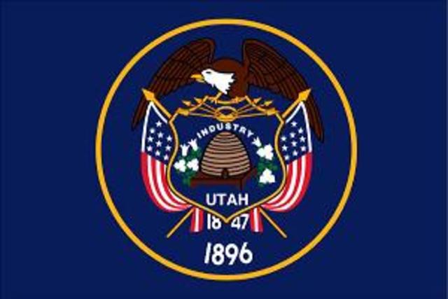 Utah becomes a state