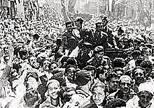 Egypt is placed under martial law due to riots against the British.