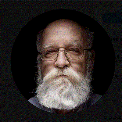 Timeline: Daniel Dennett   photo credit (Dennett, 2012)