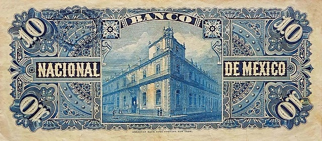 Banco Nacional Mexicano.