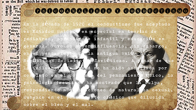 PSICOANÁLISIS Y CONDUCTISMO