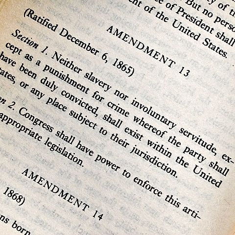 The Adoption of the 13th Amendment