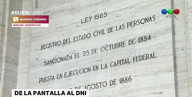 Sanción Ley del registro civil