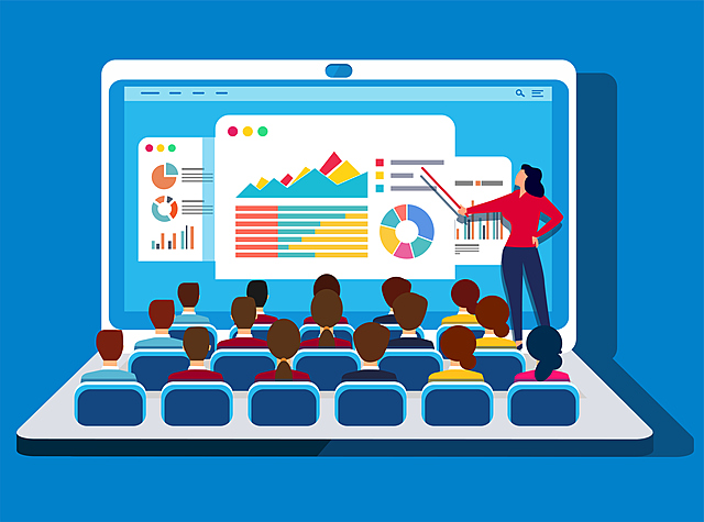 Aparece el concepto de E-learning