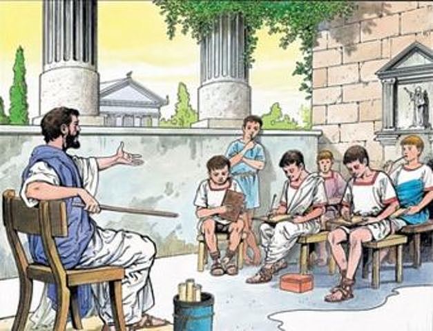 Educación romana de influencia helénica