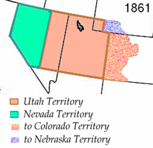 Utah became a territory