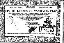 Tres libros de música