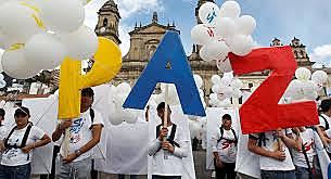 Firma de los acuerdos de paz en Colombia
