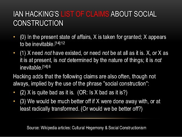 Social Construction