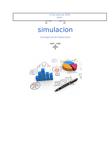 Modelo de simulación