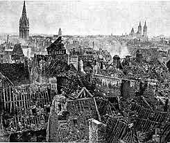 Alemanha bombardeia cidades de Paris