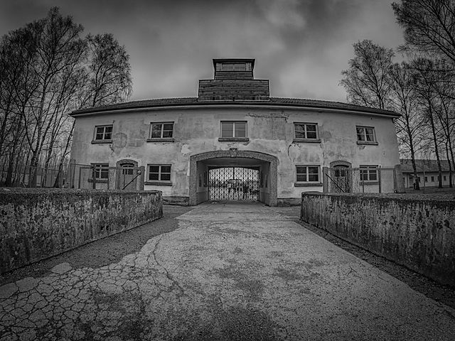 Birth of Concentration Camps (Picture Details: Entrance to Dachau, the first Nazi Concentration Camp)