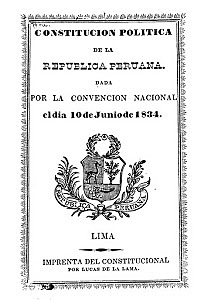 4ta constitución del Perú