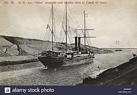 British ship is tolled on the Suez canal