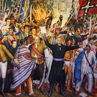 Timeline: INDEPENDENCIA DE MEXICO 1810-1821.