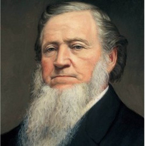 Brigham Young enters utah valley