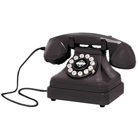 teléfono con pulsadores