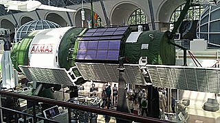 The launch of OPS-1 (Salyut 2), the first Almaz station