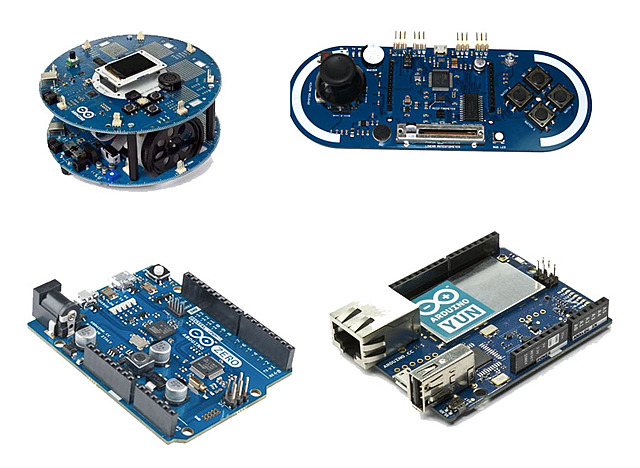 Robot, Esplora, Zero y Yun