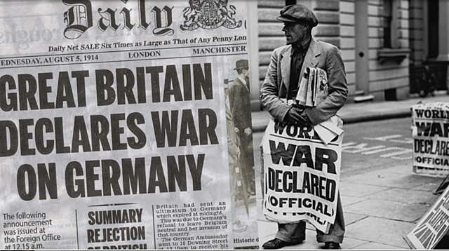Britain Declares War on Germany