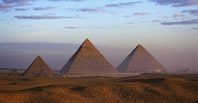 Pyramids Built