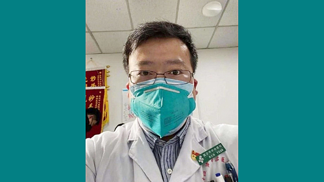 Dr. Li Wenliang contracts COVID-19.