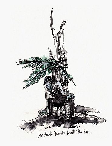 José Arcadio Buendía pierde la cordura