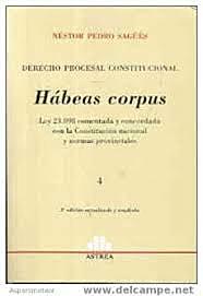 El Acta Habeas Corpus
