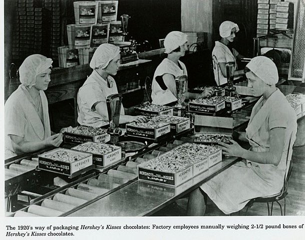 Sale a la venta los chocolates Kisses