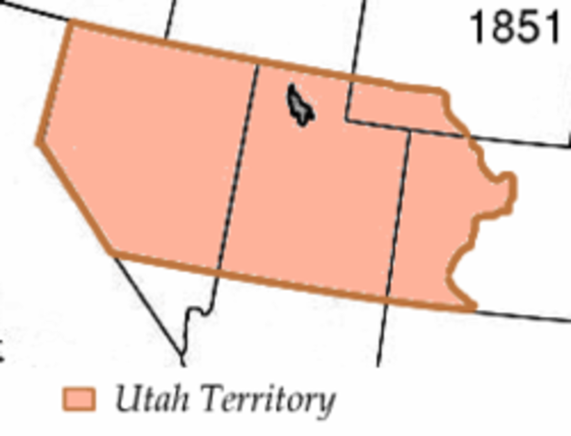 utah became a territory