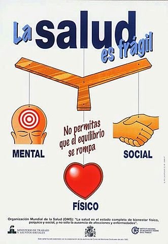 Definición de salud por la OMS