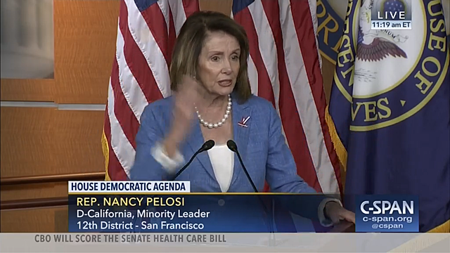 Nancy Pelosi explains the "Wrap Up" Smear.
