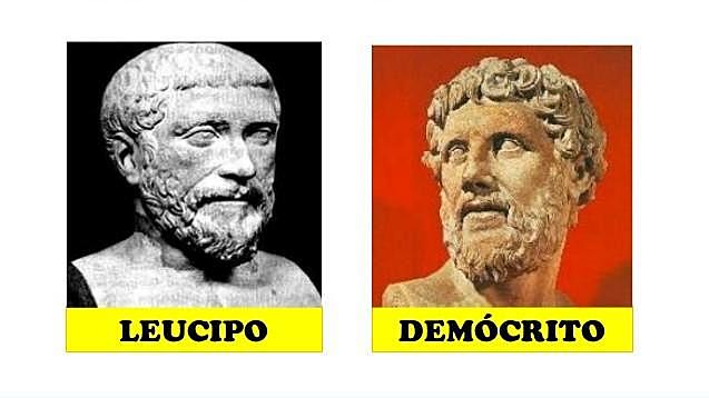 Modelo atómico de Leucipo y Demócrito