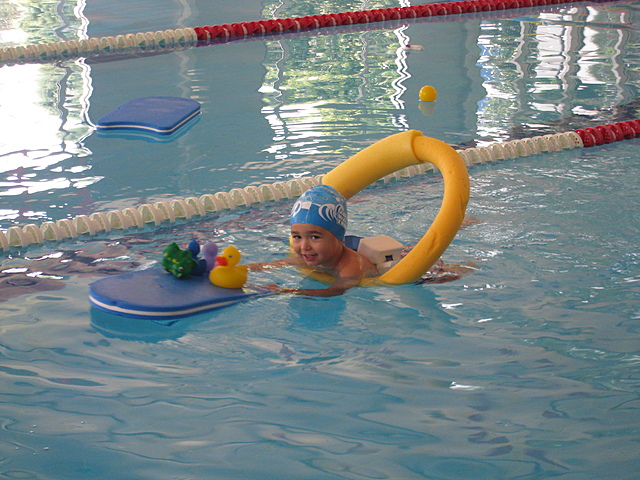 Started swimming lessons