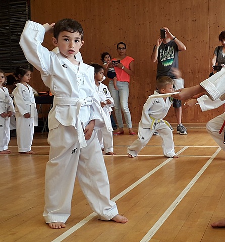 Got my first TWD belt (yellow tag). Now I am yellow belt.