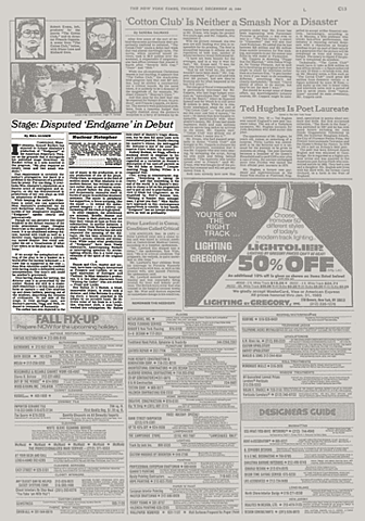 Samuel Beckett vs. JoAnne Akalaitis